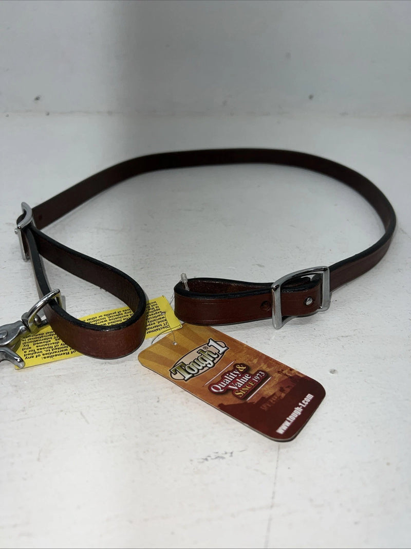 New Tough 1 Brown Leather Breast Collar Chest Strap #53-2863 EE-14