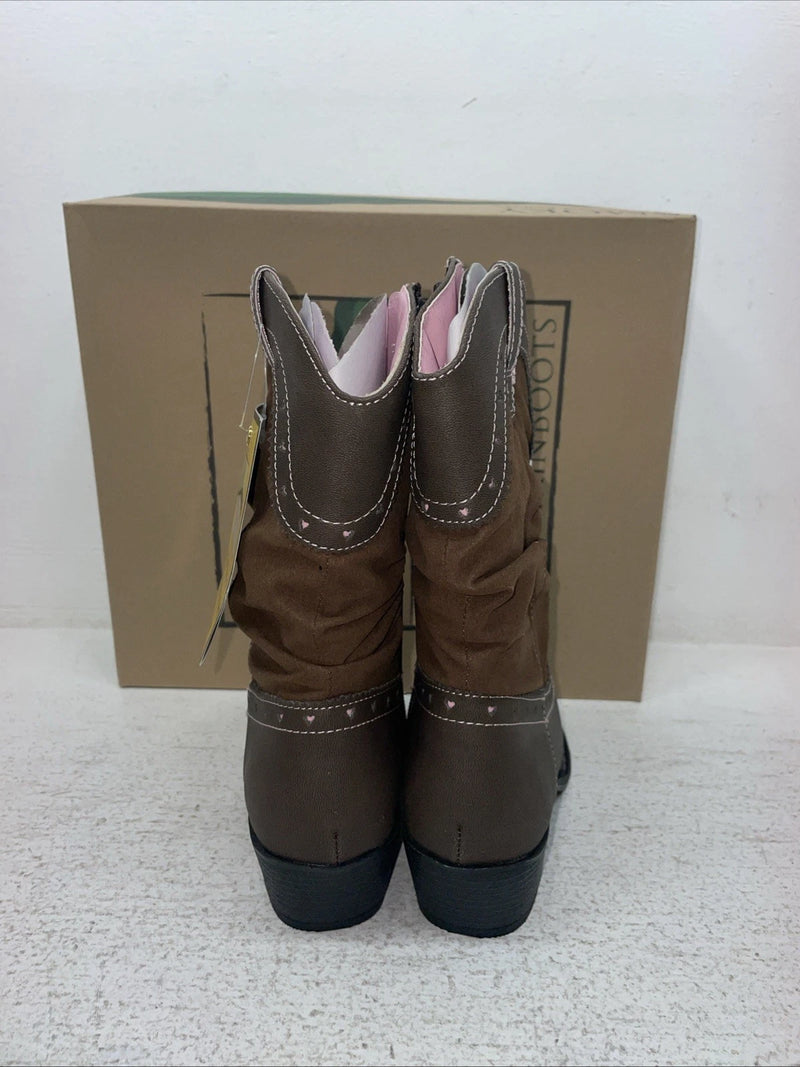 New Kids Brown Smoky Mountain Cowboy Boots. 1122 C 12.5 12 1/2. 23-11