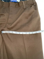 New Vintage Brown Panhandle Slim Polyester Pants #B25C360 SS-15