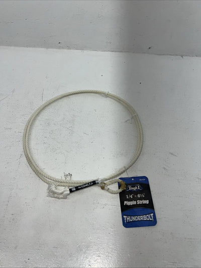 New White Tough 1 Nylon Piggin String 1/4” X 6 1/2” #58-414-0-0 U-10