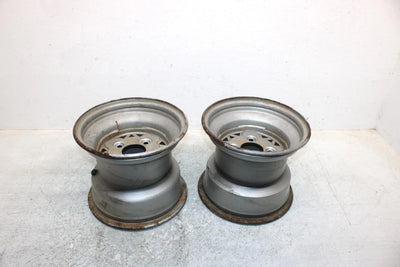 1993 Polaris 250 Oem 10x8.5 Rear Wheel Rim Pair 1520114 AP182