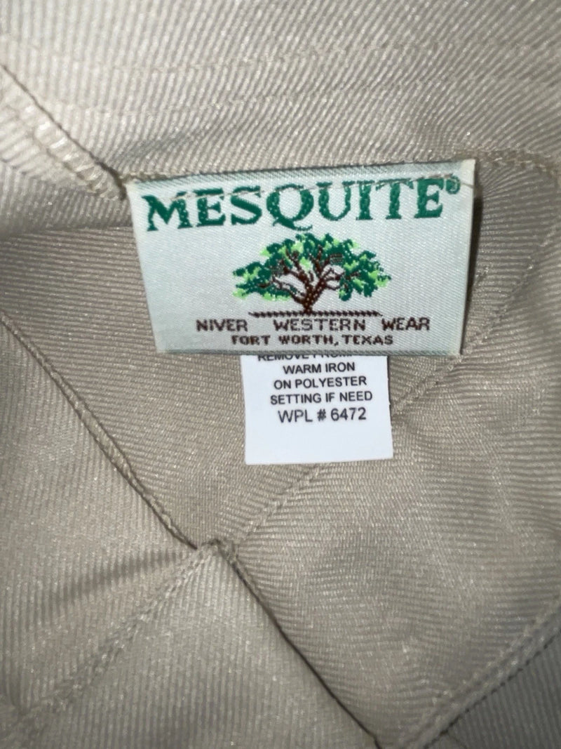 New Vintage Cream Mesquite Polyester Pants #5505 3A-86