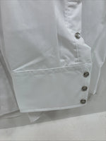New Men’s Mesquite White Long Sleeve Pearl Snap 17.5 X 37 XL T-91