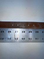 New Brown Genuine Leather Acme Pendant 28” Belt #4642/28 Z-48