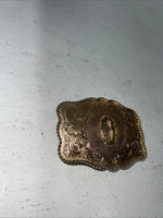 New Women’s M&F Gold “O” Belt Buckle. 38087-0 A-98
