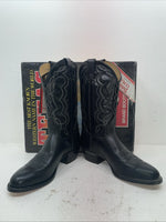 New Men’s Black Texas Imperial Cowboy Boots. M 610 10 D. 7-25