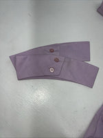 New Women’s Purple EQUISTAR Short Sleeve English Riding Shirts 42 465083 G-42