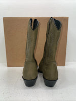 New Women’s Green Texas Brand Cowboy Boots. L 9302 8.5 8 1/2 M. 15-35
