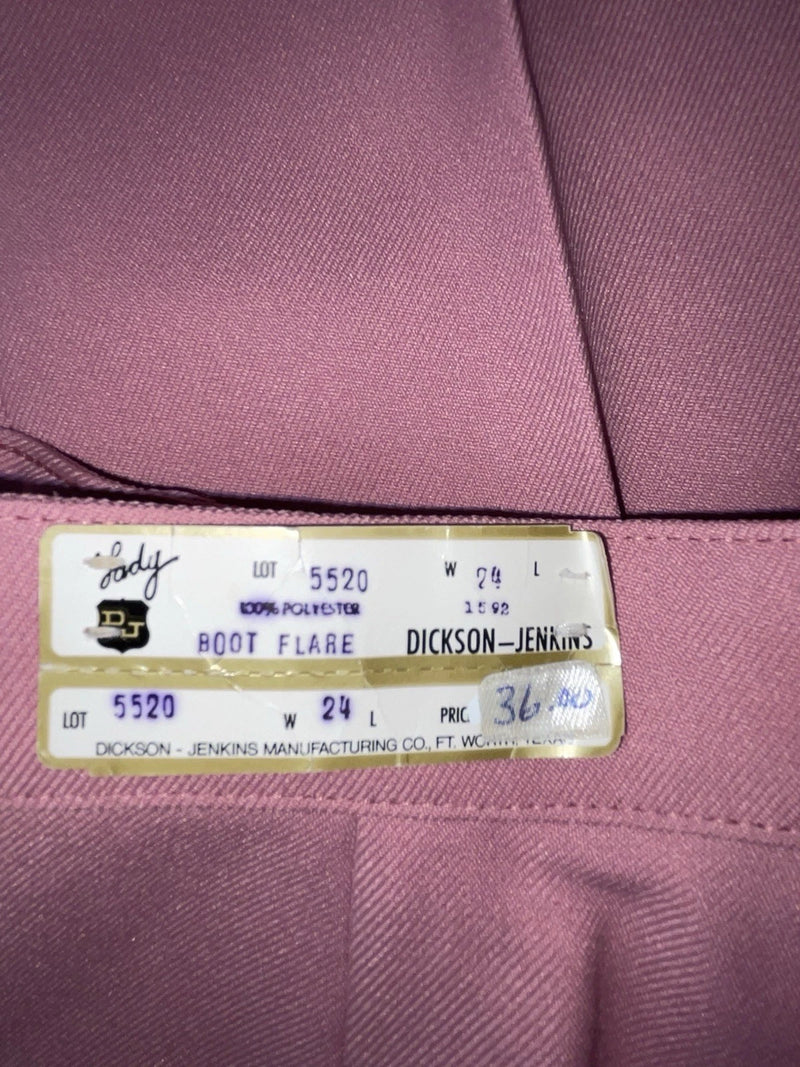 New Vintage Pink Dickson Jenkins Polyester Pants #5520 VV-108