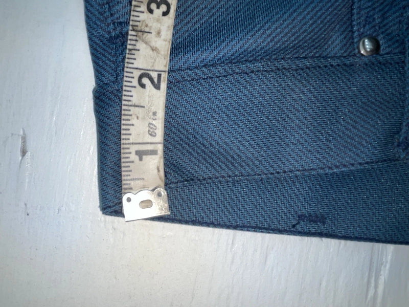 New Vintage Blue Miller Polyester Pants #2624 VV-65