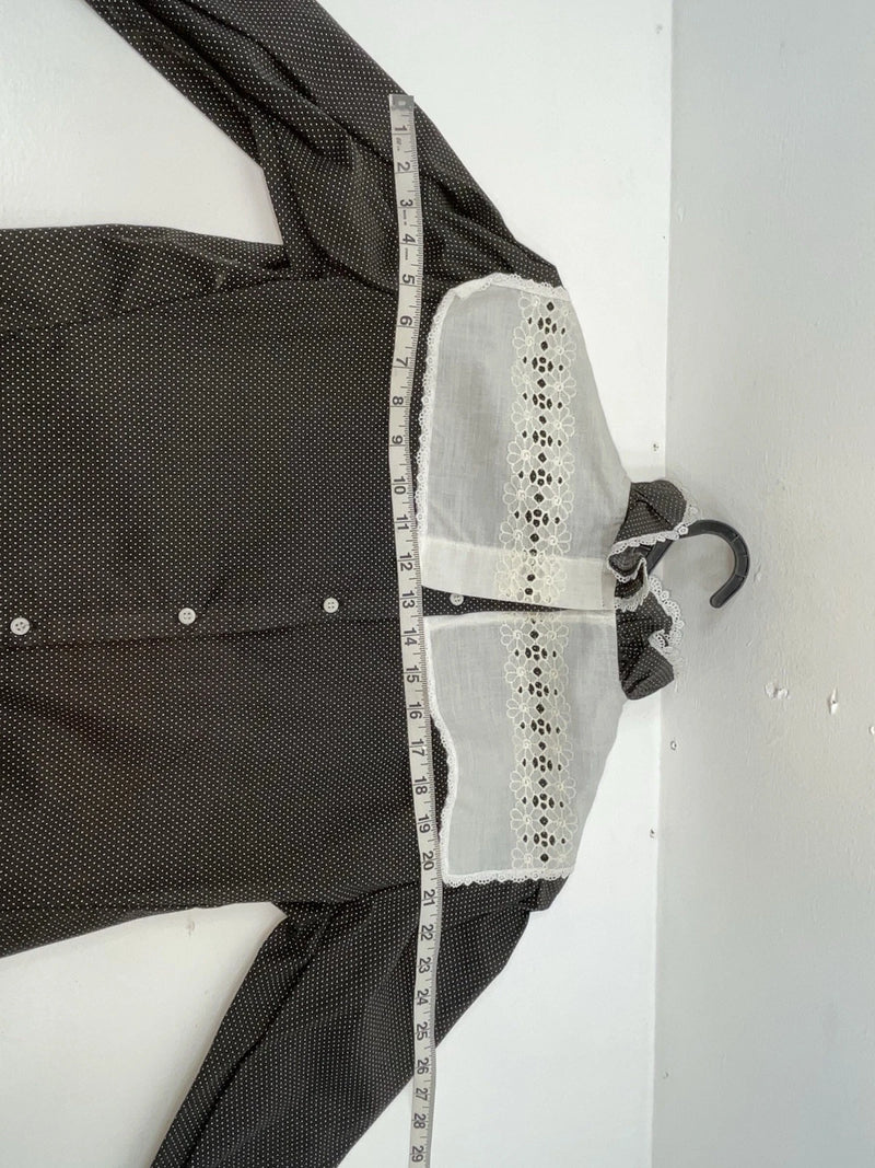 New Women’s Black White Panhandle Slim Long Sleeve Button Up Shirt #3533 3B-24