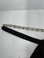 New Black Tough 1 Show Chaps With Fringe Adjustable Waist 40” N-32
