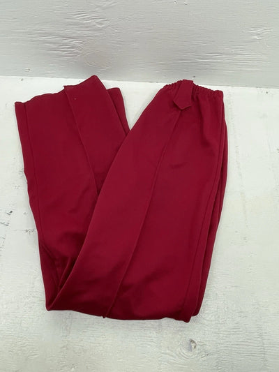 New Vintage Red Panhandle Slim Polyester Pants OO-91