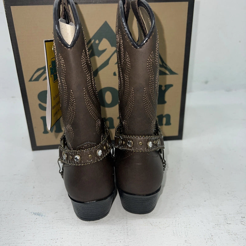 New Children’s Brown Smoky Mountain Cowboy Boots. 1177C 11. 24-93