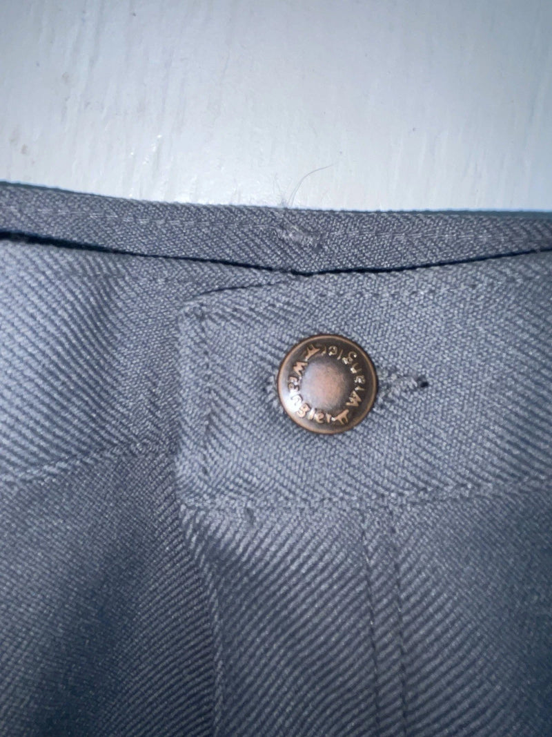 New Vintage Gray Wrangler Polyester Pants #82GY SS-21