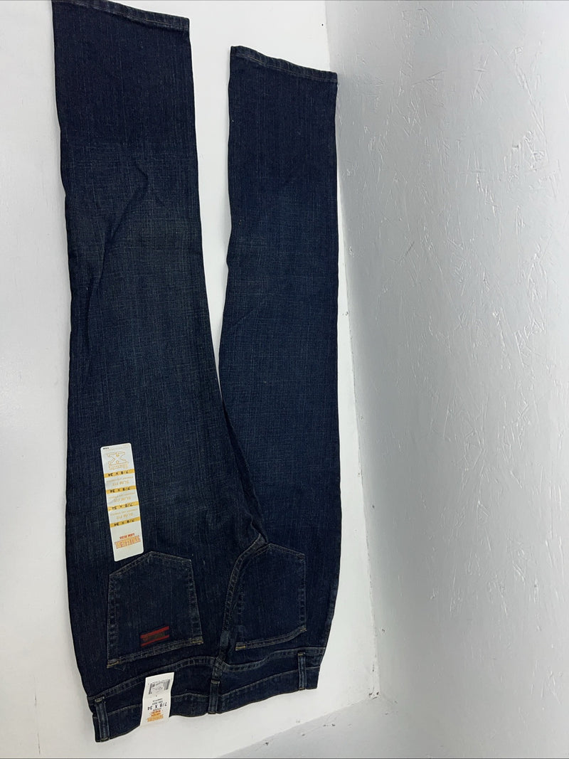 New Women’s Twenty X Dark Rider Low Rise Denim Jeans. 7/8x34 M-4