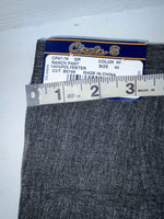 New Vintage Gray Circle S Polyester Pants #CP4776 XX-74