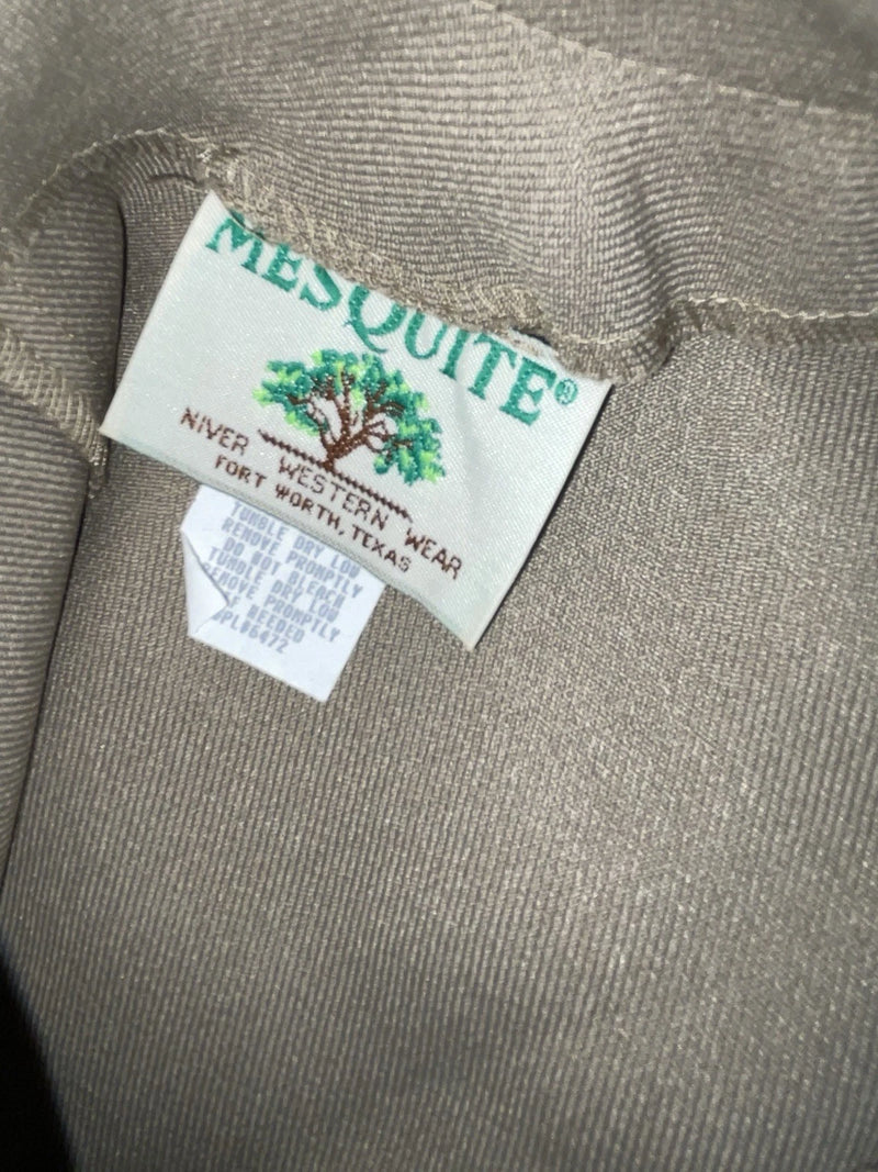 New Vintage Beige Mesquite Polyester Pants #5515 VV-86