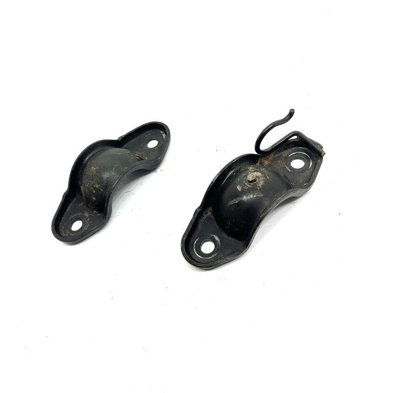 01-04 Honda Foreman Rubicon 500 OEM Steering Stem Holder Pair 53224-HM7-000 AH95