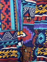 New Men’s Multicolor The San Angelo Short Sleeve Button Up Shirt L P-52