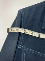 New Women’s Lee Blue Long Sleeve Button Up Jacket M #1941 3C-45