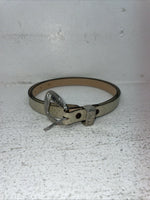 New Cream Genuine Leather Fish Scale 35” Belt Z-34