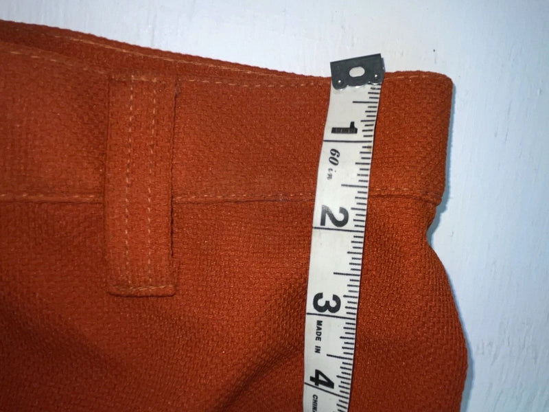 New Vintage Orange Lee Polyester Pants #2621128 VV-101￼