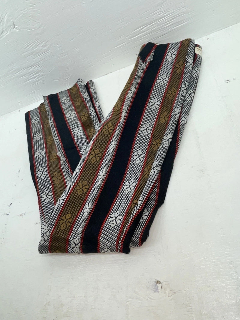 New Vintage Striped Fenton Polyester Pants #875 SS-93