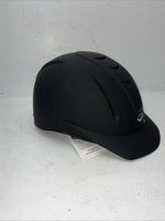 New Women’s Black IRH English Riding Helmet. Medium/Large. 12-101