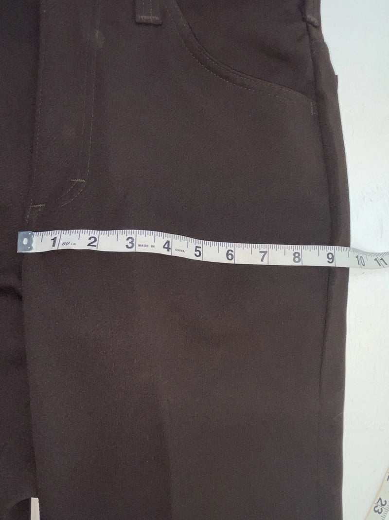 New Vintage Brown Lee Polyester Pants #2004021 ZZ-23