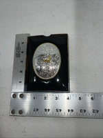 New Women’s Nocona Gold Silver “L” Belt Buckle. 37572-L  A-113