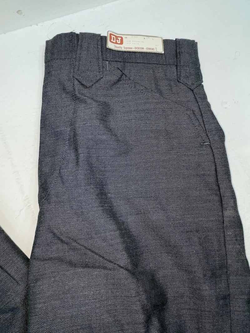 New Vintage Gray Dickson Jenkins Polyester Pants #2103 XX-61