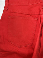 New Women’s Red Wrangler Cowboy Cut Relaxed Fit Denim Jeans. 11/12x32 N-2