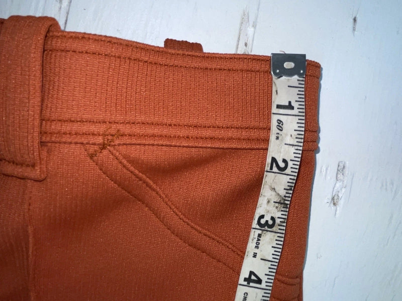 New Vintage Orange Dickson Jenkins Polyester Pants #5011 VV-50