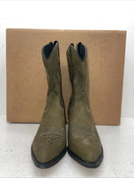 New Women’s Green Texas Brand Cowboy Boots. L 9302 8.5 8 1/2 M. 15-35