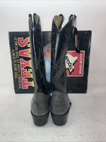New Men’s Gray Texas Brand Cowboy Boots. 1202 8 E E. 3-139 