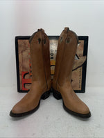 New Men’s Brown Texas Brand Cowboy Boots. 8499 9 D. 4-89