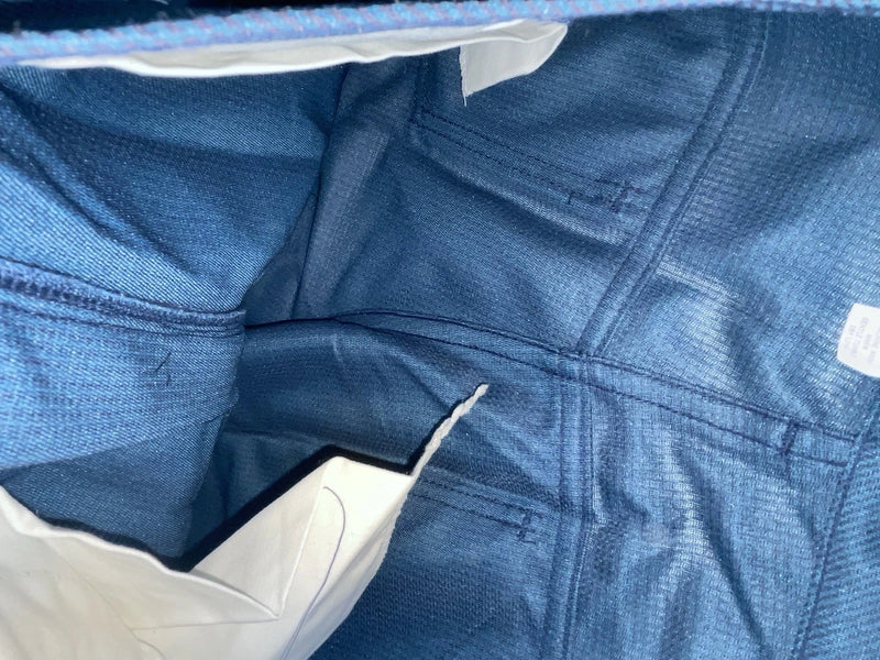 New Vintage Blue Miller Polyester Pants #2624 OO-67