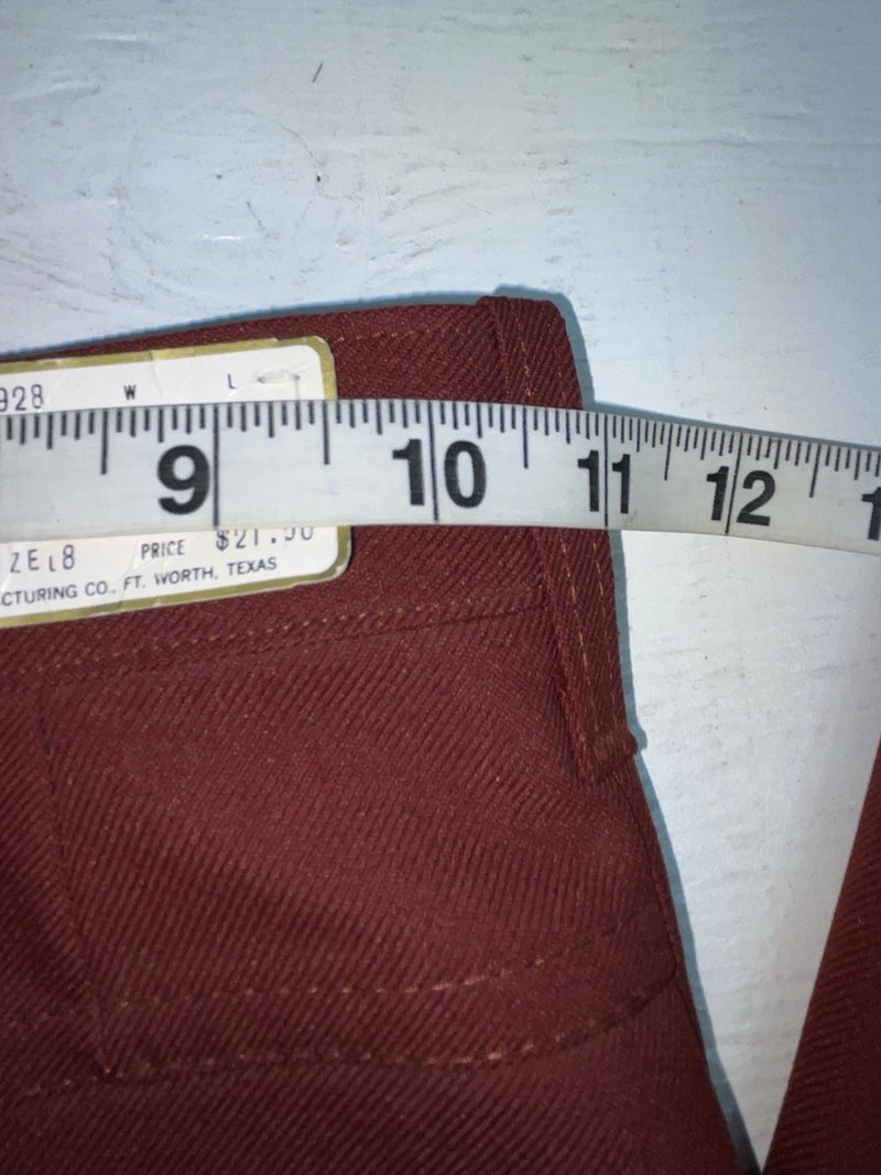 New Vintage Red Dickson Jenkins Polyester Pants #9928 ZZ-72