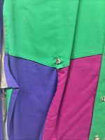 New Men’s San Angelo Multicolor Design Long Sleeve Button Up Large V-76