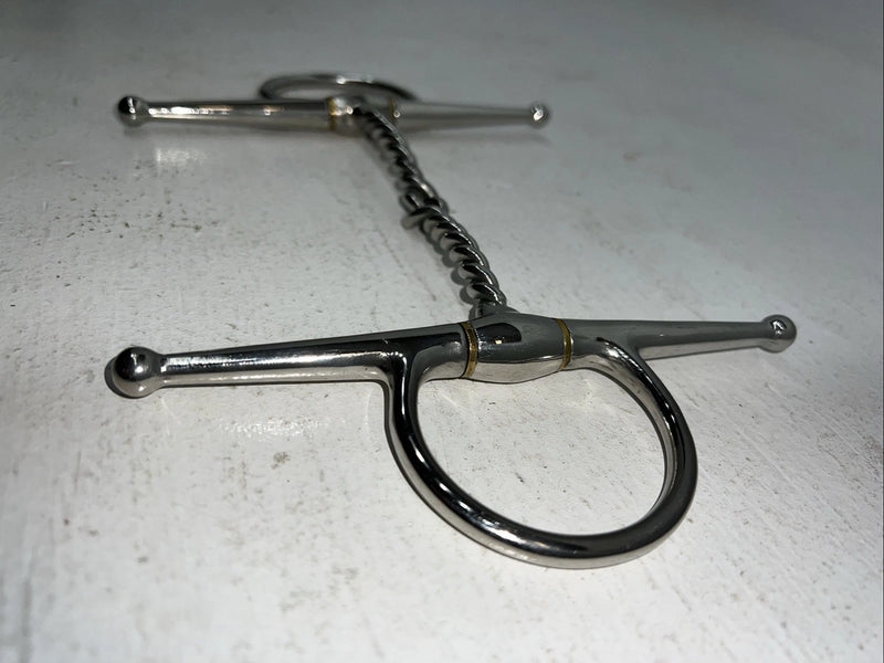 New Weaver SS Twisted Wire Full Cheek Bit 5” T-500