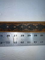 New Brown Genuine Leather Sand & Sage Tooled 28” Belt #533 NN-53