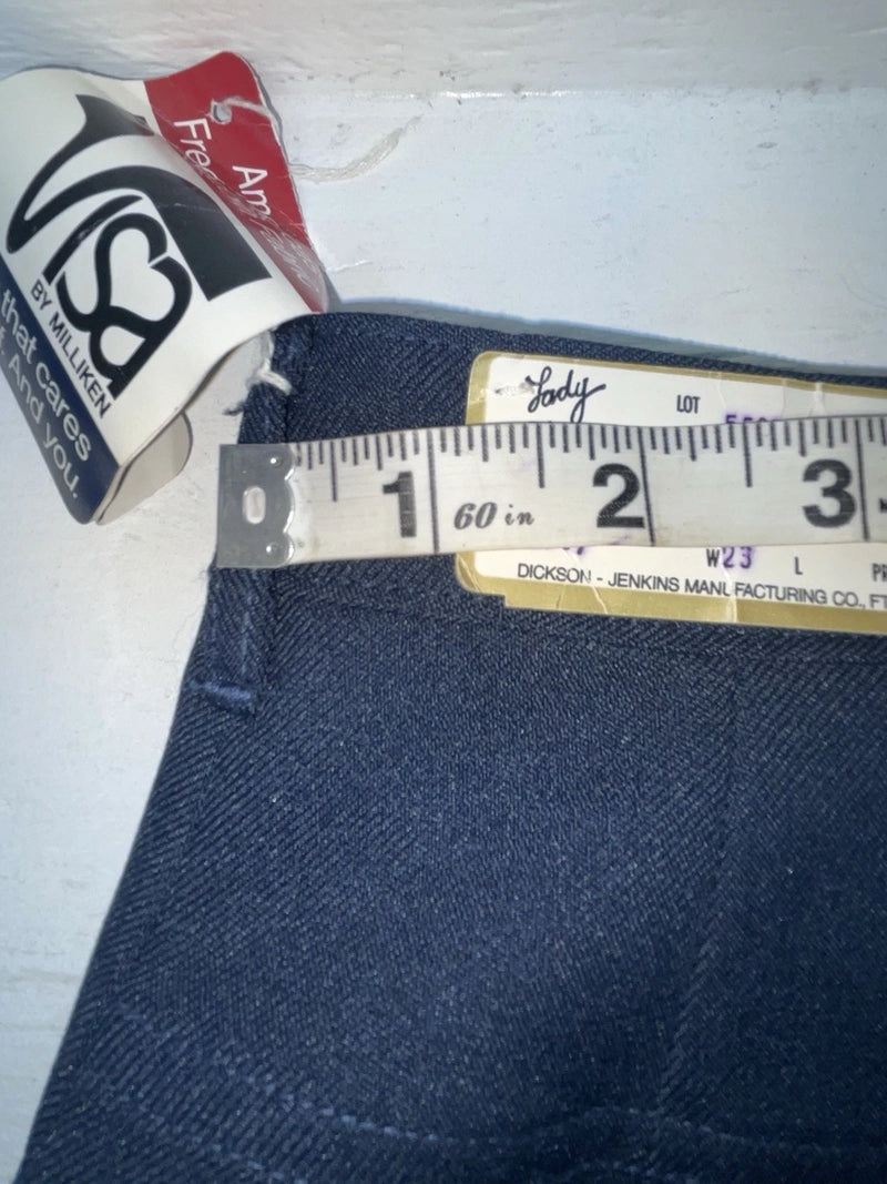 New Vintage Blue Dickson Jenkins Polyester Pants #5507 ZZ-40