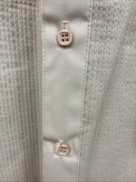 New Men’s WAYNE SCOTT Beige Long Sleeve Button Up Large F-71