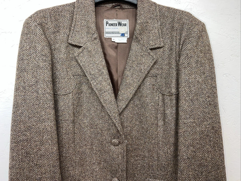 New Men’s Pioneer Wear Brown Suit Jacket 16 #607 Y-603