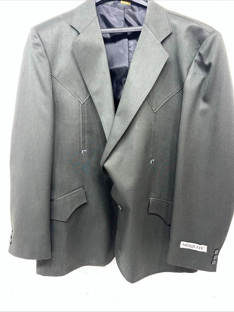 New Men’s Mesquite Green Suit Jacket 48R #5581 Y-605