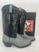New Men’s Gray Texas Brand Cowboy Boots. 5092 8 E E. 3-145