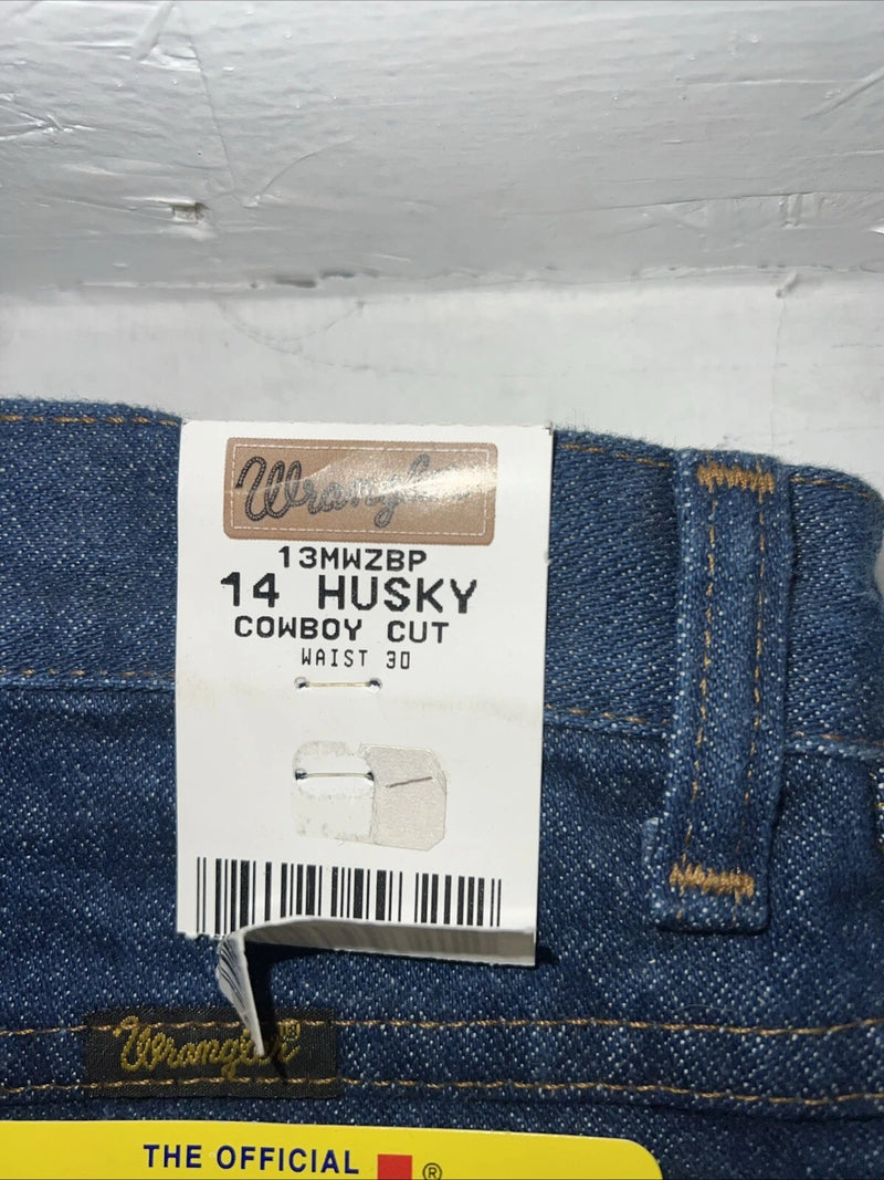 New Boys Pro Rodeo Cowboy Cut Wrangler Jeans. 14 Husky D-10