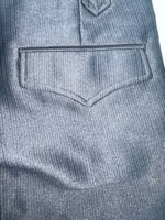 New Vintage Black Circle S Polyester Pants #CP5091 SS-33