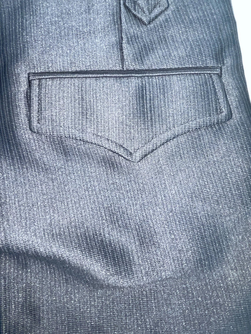 New Vintage Black Circle S Polyester Pants #CP5091 SS-33